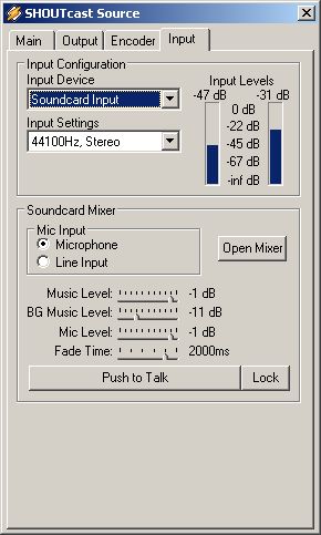 Soundcart input