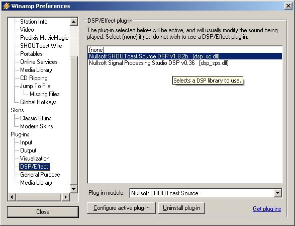 DSP plugin